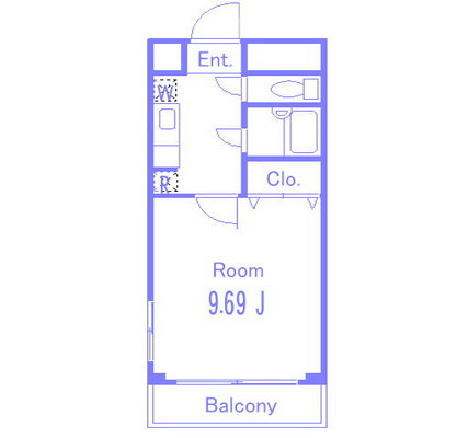 東京都練馬区栄町 賃貸マンション 1K
