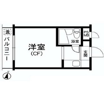 東京都練馬区桜台４丁目 賃貸マンション 1K