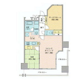 東京都練馬区豊玉上２丁目 賃貸マンション 2LDK