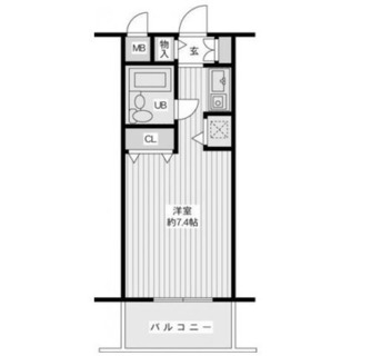 東京都練馬区桜台１丁目 賃貸マンション 1K