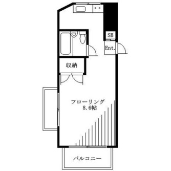 東京都練馬区桜台４丁目 賃貸マンション 1R