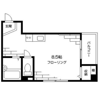 東京都練馬区豊玉北３丁目 賃貸マンション 1R