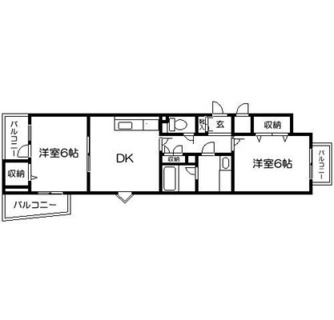 東京都練馬区豊玉中２丁目 賃貸マンション 2DK