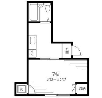 東京都練馬区豊玉北４丁目 賃貸マンション 1K