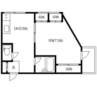 東京都練馬区桜台２丁目 賃貸マンション 1DK