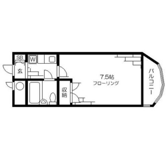 東京都練馬区豊玉北３丁目 賃貸マンション 1K