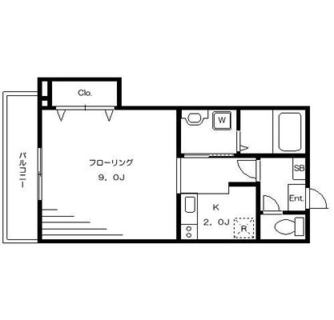 東京都練馬区桜台１丁目 賃貸マンション 1R