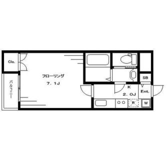 東京都練馬区豊玉北３丁目 賃貸マンション 1K