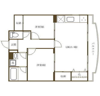 東京都練馬区桜台１丁目 賃貸マンション 2LDK